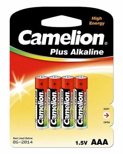 CAMELION Blister de 4 piles 1.5v aaa super alcaline - 