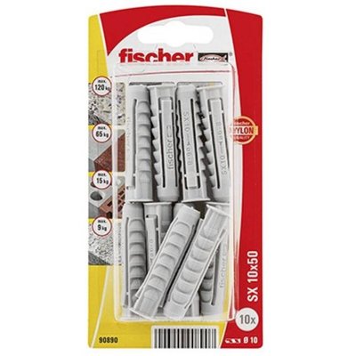 FISCHER Blister du cheville  sx &Oslash;10X50MM k nv 10 unit. 90890 sx 10X50 k