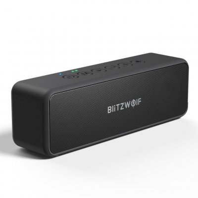 BLITZWOLF  BW-WA4 haut-parleur portable et de f&ecirc;te Enceinte portable st&eacute;r&eacute;o Noir 30 W - Neuf