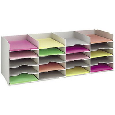 PAPERFLOW Bloc &agrave; cases - EASYOFFICE - 20 cases A4 - Gris
