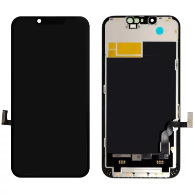 CLAPPIO Bloc Complet Apple iPhone 13 Mini &Eacute;cran LCD Vitre Tactile Compatible Noir
