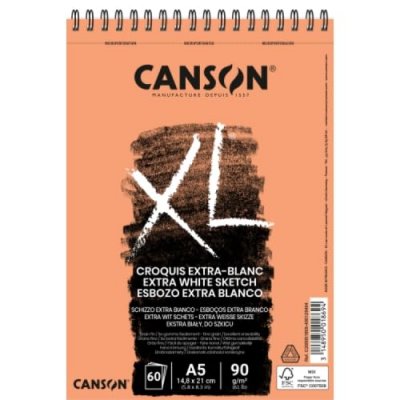 GENERIQUE Bloc Croquis Xl Extra White 90g/M&sup2; Format A5 60 Feuilles