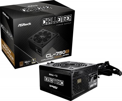 ASROCK Bloc d&acute;alimentation  90-uxc075-bneaaa atx 750 w 80 plus bronze