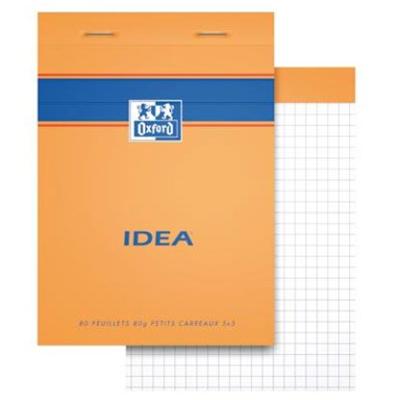 OXFORD Bloc de bureau 10.5X14.8 80 feuilles micro-perfor&eacute;es d&eacute;tachables