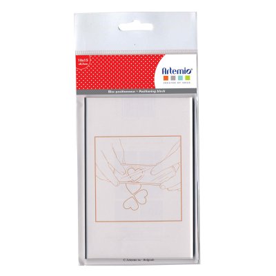 ARTEMIO Bloc de positionnement pour tampons 15 x 10 cm