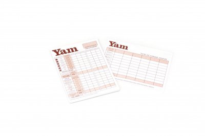 JEUJURA Bloc de score du jeu yam 