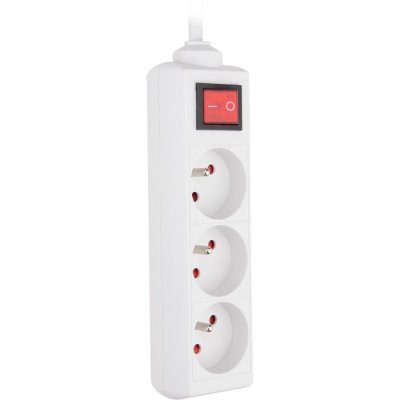 ZENITECH Bloc multiprise  3 prises 16A 2P+T c&acirc;ble 4m 3680W