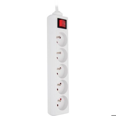 ZENITECH Bloc multiprise  5 prises 16A 2P+T c&acirc;ble 4m 3680W