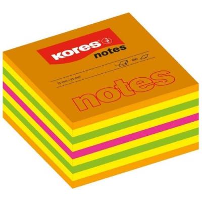 GENERIQUE Bloc note cube 450 f repositionnable 50x50 assorti