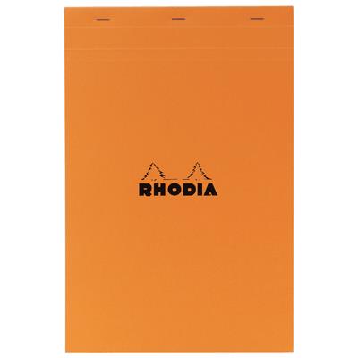 RHODIA Bloc-notes 160 Pages R&eacute;glure 5x5  - Le Bloc-notes De 11 X 17 Cm