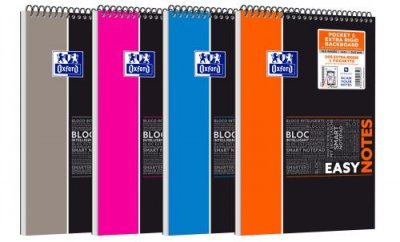 OXFORD Bloc-notes de 160 pages A4  Easynotes Etudiant Mod&egrave;le al&eacute;atoire