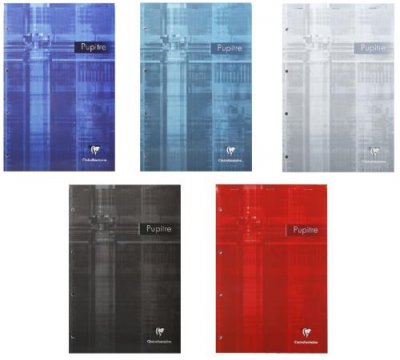 CLAIREFONTAINE Bloc-notes de 160 pages  Pupitre Mod&egrave;le al&eacute;atoire