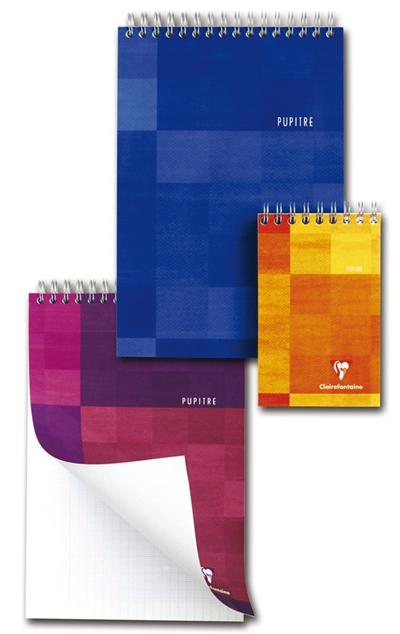 CLAIREFONTAINE Bloc Pupitre Reliure Int&eacute;grale A4 160 pages Q.5x5