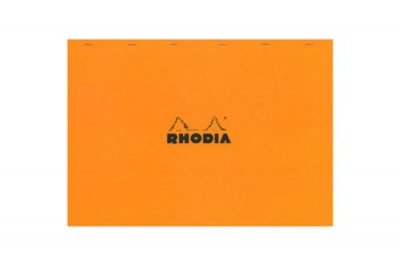 RHD Bloc Rhodia N&deg;38 Q5 Orange 80 Feuilles
