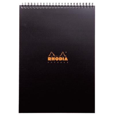 RHODIA Bloc ctive &agrave; reliure int&eacute;grale 80 feuilles format A4