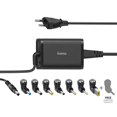 HAMA Bloc secteur universel pour ordinateur portable, 15 - 19V/45W - Neuf