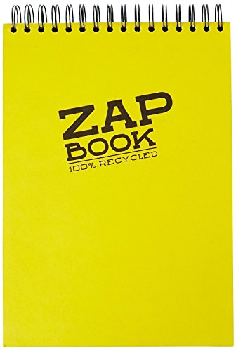 CLAIREFONTAINE Bloc spiral&eacute;  Zap Book A4&nbsp;160 feuilles Mod&egrave;le al&eacute;atoire
