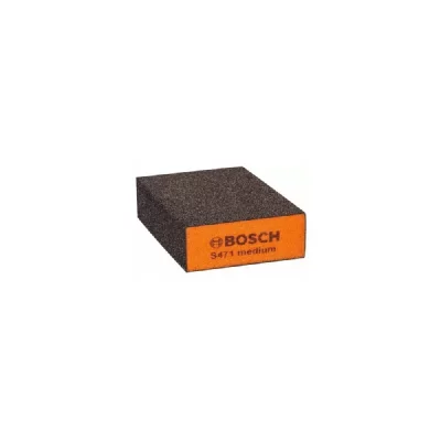BOSCH Bloc standard abrasif Best for Flat et Edge 69x97x26mm Gr moyen  2608608225