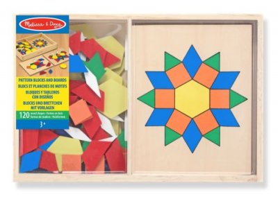 MELISSA & DOUG Blocs et planches de motifs Melissa et Doug