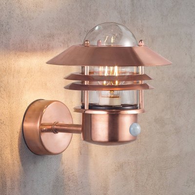 NORDLUX Blokhus sensor applique murale Cuivre-Verre E27  25031030