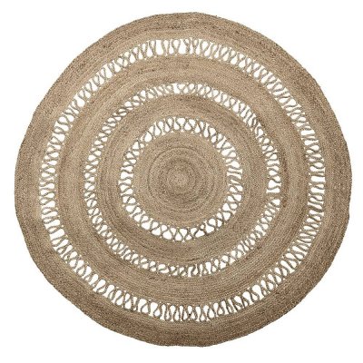 BLOOMINGVILLE  - tapis en fibres naturelles &Oslash; 182 cm, jute