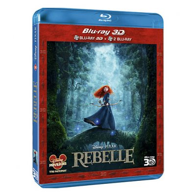 Blu-Ray 3D+2D Rebelle - Disney-Pixar
