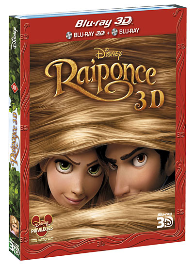 Blu-Ray 3D Raiponce + Blu-Ray