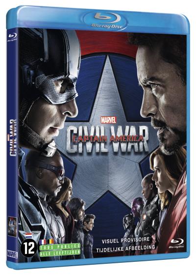Blu-Ray Captain America : Civil War - Marvel