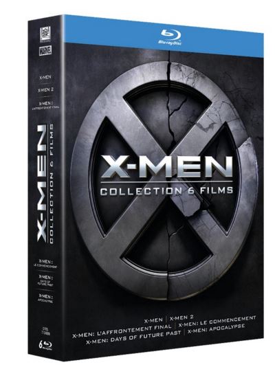 Blu-ray pack X-Men - L'int&eacute;grale : La Pr&eacute;logie + La Trilogie