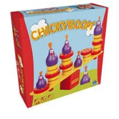  Blue Orange Jeu De Poussin Chickyboom, Multicolore