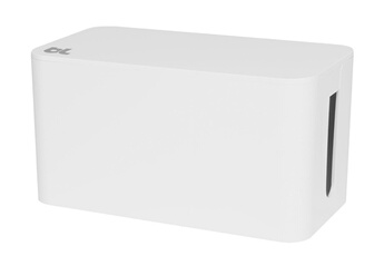 BLUELOUNGE  Bo&icirc;te de rangement CableBox Mini pour c&acirc;bles - Blanche