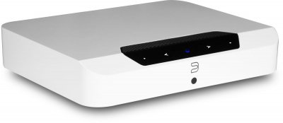 BLUESOUND  Powernode Edge Blanc + Triangle Elara LN01 Gris Lin