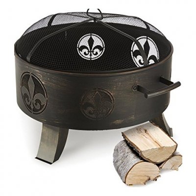 BLUMFELDT  - Versailles Bras&eacute;ro jardin chauffage exterieur barbecue &oslash; 60 cm acier -