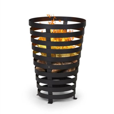 BLUM feldt - Verus Bras&eacute;ro de jardin support stable en acier - noir