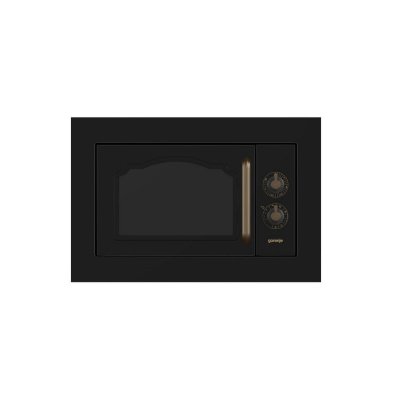 GORENJE Bm235clb 23l 800w d&eacute;givrage m&eacute;tal verre noir 