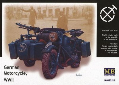MASTERBOX Bmw R75 Sidecar - 1:35e - Master Box Ltd.
