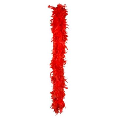 BOLAND Boa en plumes - Rouge - 180cm