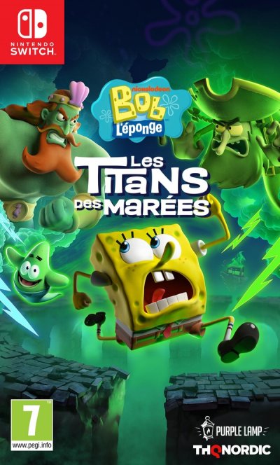 JUST FOR GAMES Bob l'Eponge Les Titans des Mar&eacute;es Nintendo Switch