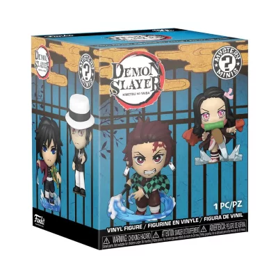FUNKO Bobble heads BEM'S DEMON SLAYER - Mystery Minis (BOX 12 Figurines) -