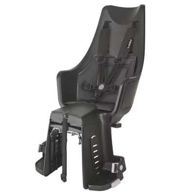 BOBIKE  Exclusive Maxi Plus Rear Child Bike Seat Noir Max 22 kg Gar&ccedil;on