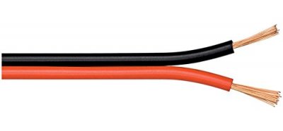 WENTRONIC Bobine c&acirc;ble audio, Haut-Parleur, 2x0.5mm&sup2; 100m cd15086