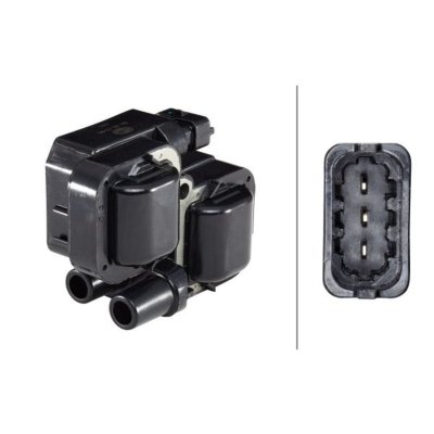HELLA Bobine d'allumage, 12 V , par ex. pour Mercedes-Benz