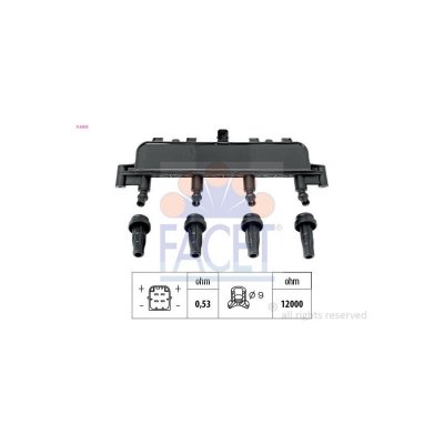 FACET Bobine dallumage OE Equivalent 9.6303 