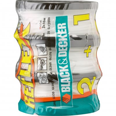 BLACK+DECKER Bobine de fil Reflex A6485, pack de 3