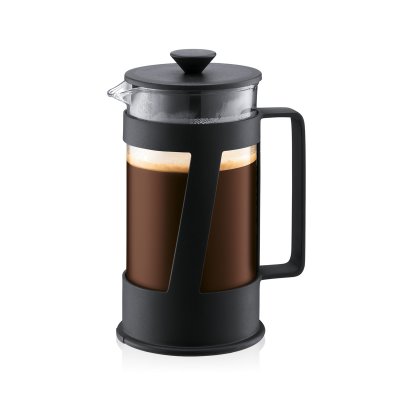 BODUM  10883-01 Crema Cafeti&egrave;re &agrave; Piston 8 Tasses 1 L Noir