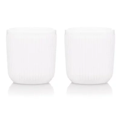 BODUM  12059-03 DOURO Set de 2 mugs en porcelaine double paroi, 0.1 l