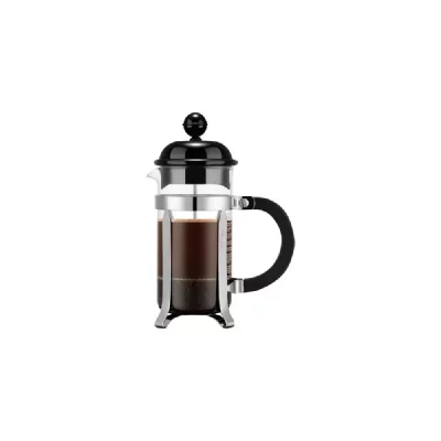 BODUM  1913-01-1 - Cafeti&egrave;re &agrave; piston 3 tasses - Noir & chrom&eacute;