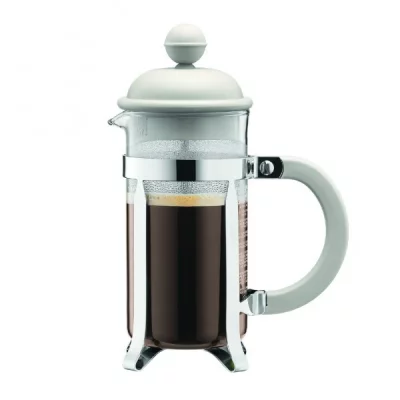 BODUM  1913-913 cafeti&egrave;re &agrave; piston blanc 13,5 x 19 cm 