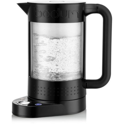 BODUM  Bistro 1,1 L - Bouilloire &eacute;lectrique double paroi en verre - Noir