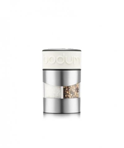 BODUM  - Combi Moulin &Agrave; Poivre Et Sel 11,2cm Chrome/Cr&egrave;me 11002-913